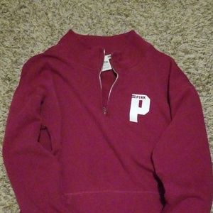 Burgundy PINK longsleeve sweater